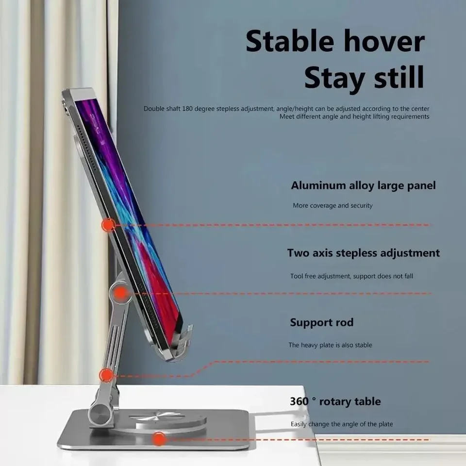 iPad stand, Cenawin 165cm height-adjustable tablet floor stand, 360° swivel iPad stand, tablet stand for iPad Pro, Air, Mini, tablets and smartphones from 4.7 to 13.5 inches iPad stand, Cenawin 165cm height-adjustable tablet floor stand, 360° swivel iPad stand, tablet stand for iPad Pro, Air, Mini, tablets and smartphones from 4.7 to 13.5 inches