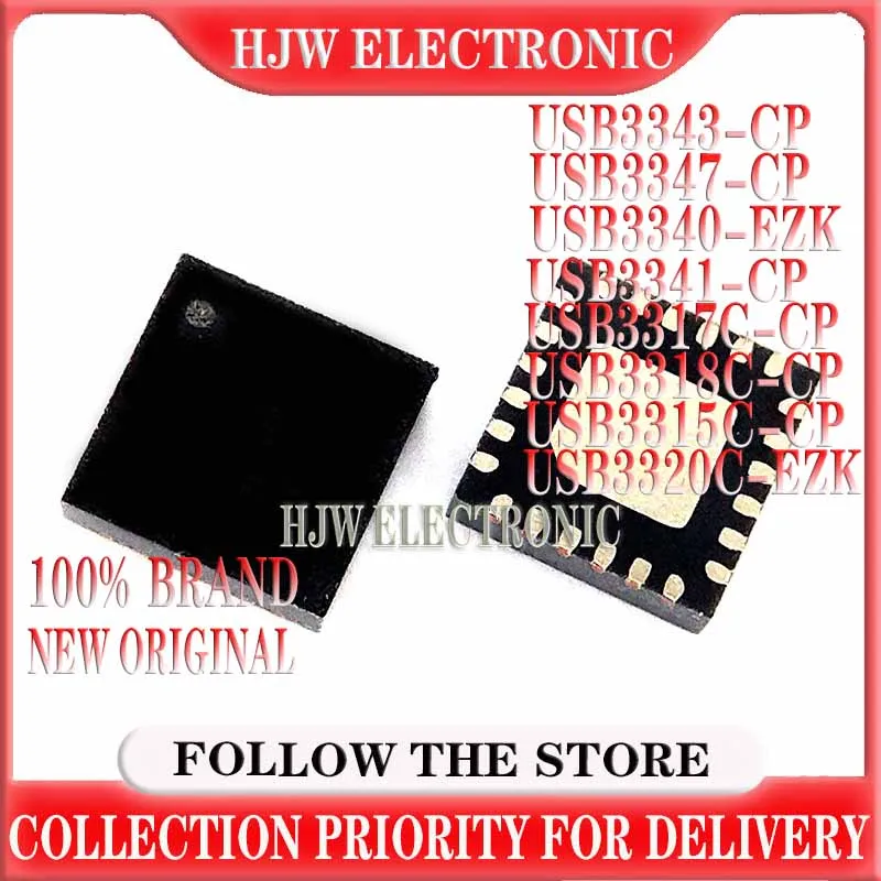 

100%NEW Original USB3343-CP USB3347-CP USB3341-CP USB3317C-CP USB3318C-CP USB3315C-CP USB3340-EZK USB3300-EZK USB3320C-EZK