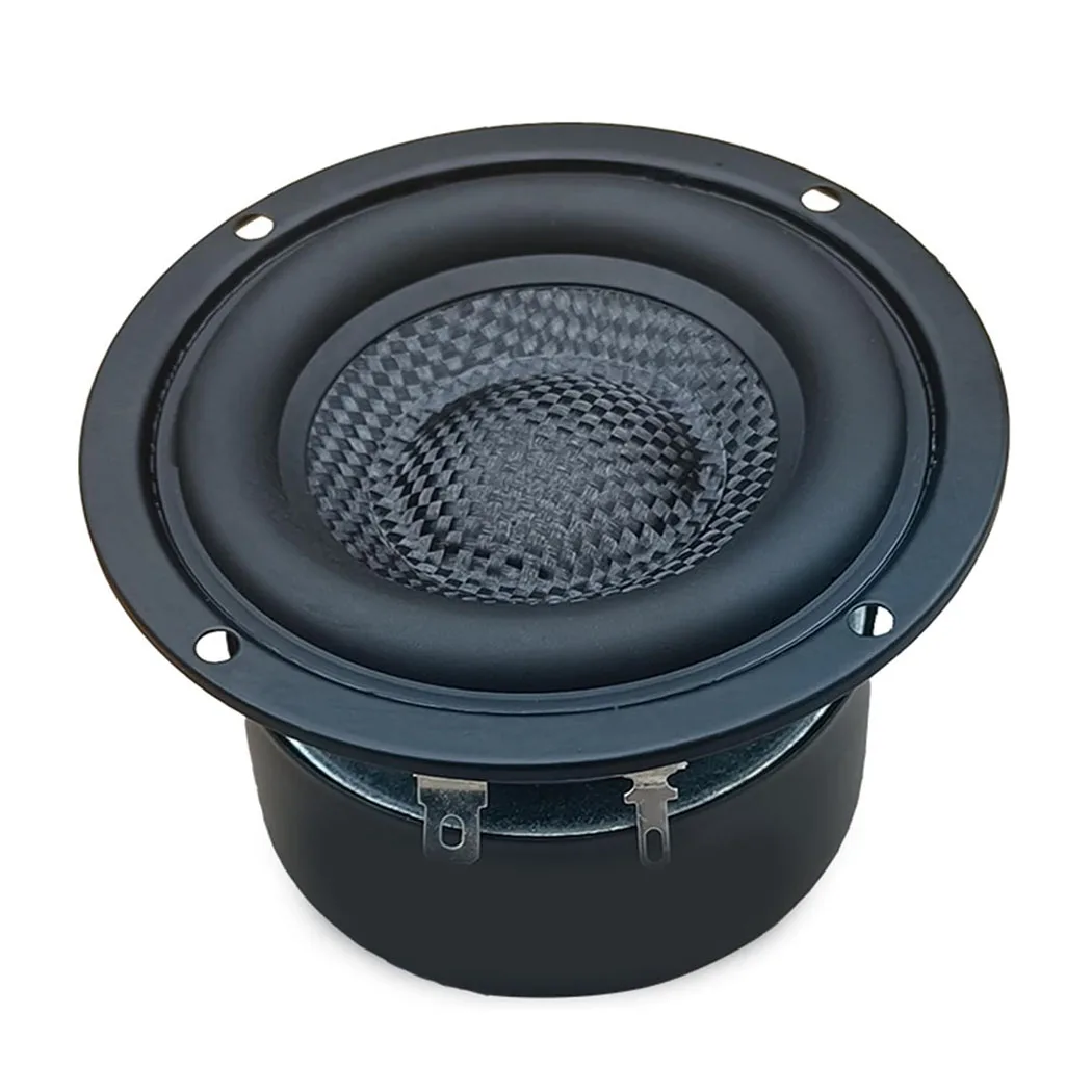 3-Zoll-Glasfaser-Konus-Tieftöner, HiFi-Lautsprecher, Leistungsstarker Bass, 4 Ohm 25W Hochempfindliche Tieftöner