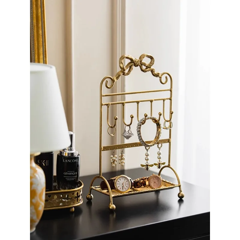 Jewelry Display Rack Bracelet Earrings Hanger Necklace Rack Dresser Storage Ring Jewelry Ornament Decorative Durable furniture