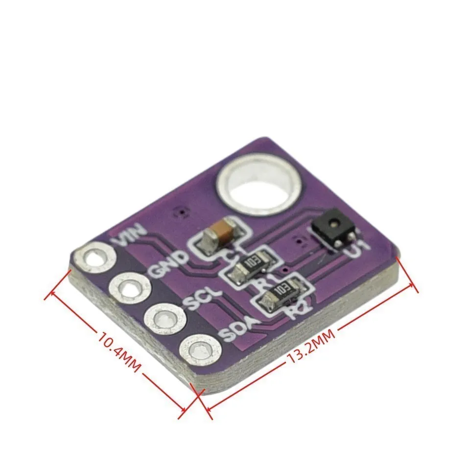 SHT30 SHT31 SHT35 SHT40 SHT41 Digitaler Temperatur- und Feuchtigkeitssensor Modul I2C Breakout Board Kompatibel mit Arduino – Detail 1