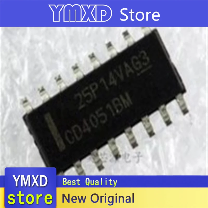 10pcs/lot New Original CD4051BM HEF4051BT HCF4051M SOP-16 analog switch In Stock