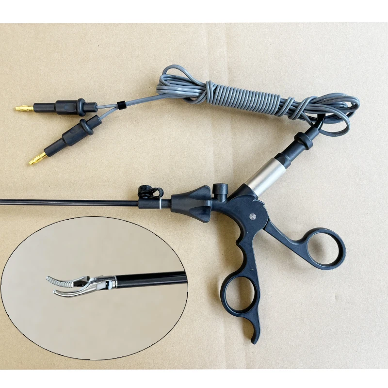 

laparoscopic bipolar Forceps veterinary laparoscopy blade cutting bipolar with cable