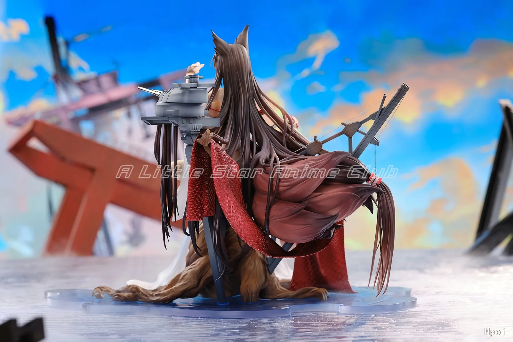 

APEX-TOYS Azur Lane IJN Amagi Walking Water Jinglian 1/7 Коллекционные анимационные фигурки из ПВХ, модели, подарки