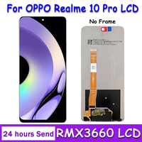 6.72 “Original For Oppo Realme 10 Pro LCD RMX3663 RMX3660 RMX3661 Display Screen Touch Panel Digitizer Assembly Replacement