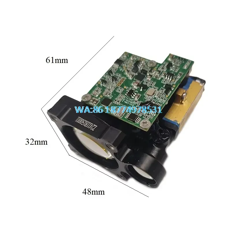 Wmwmnu for Security Distance Sensor 7000m RS422 Ir Proximity Sensor Distance 1535nm Sensors for Measuring Speed and
