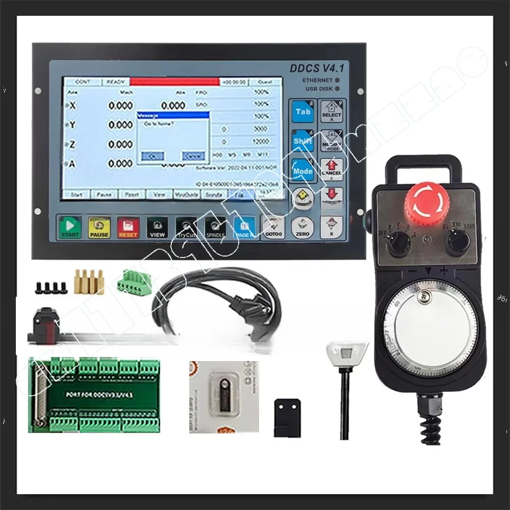 DDCSV4.1 3/4 Axis Numerical Control System Mach3 Handwheel, Engraving Machine Controller