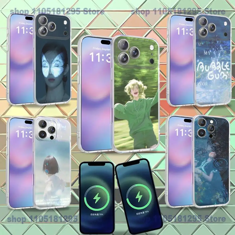 

B-BUBBLE GUM For iPhone 17,12,11,14,13,15,16,Plus,Air,Pro,Max,E,Mini for Magsafe Magnetic Frosted Phone Case