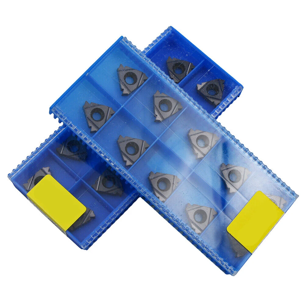 Carbide Threading Inserções, 22ER3.5ISO SMX35, Alta qualidade, 10pcs