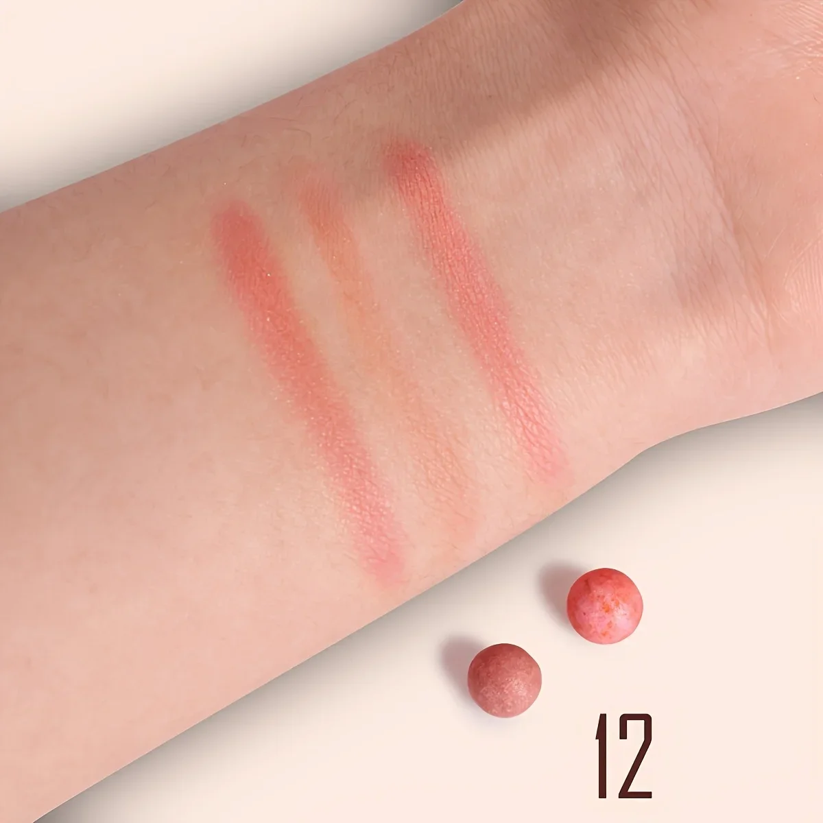 2 PCS Matte Face Blusher Natural Cheek Tint แต่งหน้านุ่ม Contouring หญิง Blush Powder Brightens Face เครื่องสําอางค์