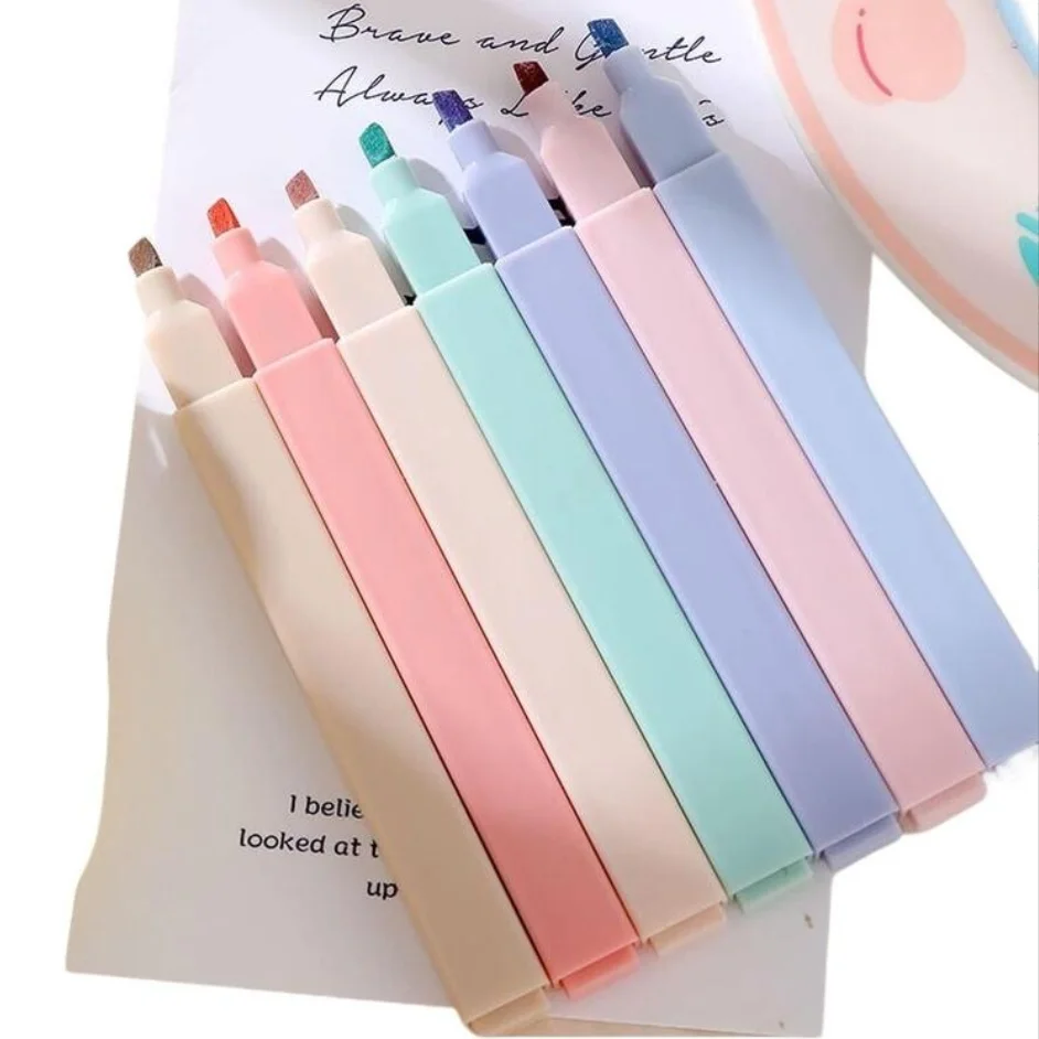 أقلام تحديد فلورسنت بـ 12 لونً - مراجعة Highlighter Set Pastel وسعره