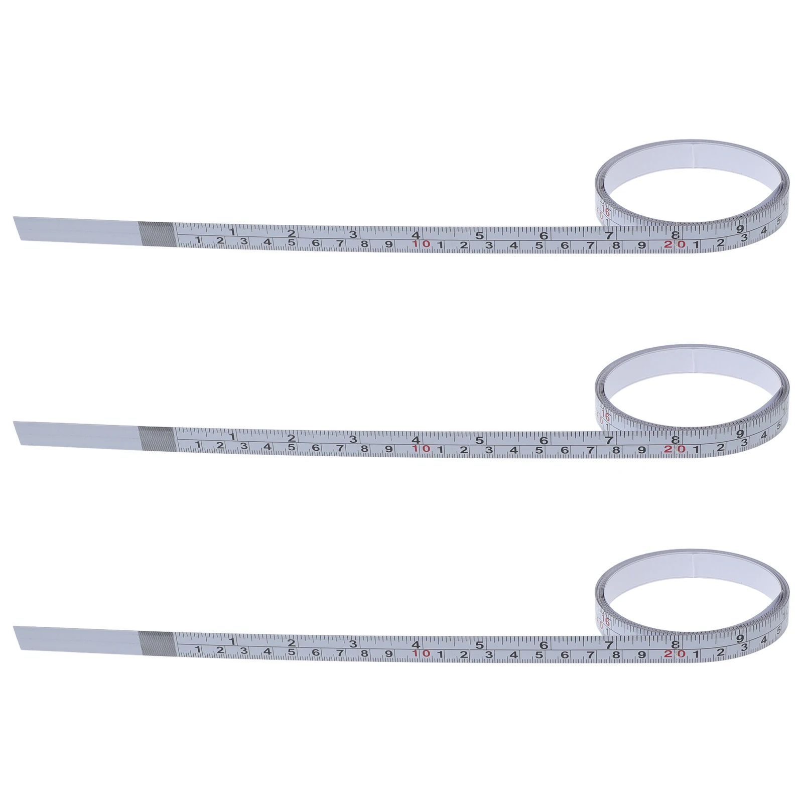 

Sticky Ruler Adhesive Tape Measure Self Adhesive Measuring Tape Dual Scale Metric Imperial Flat Steel Construction Versatile