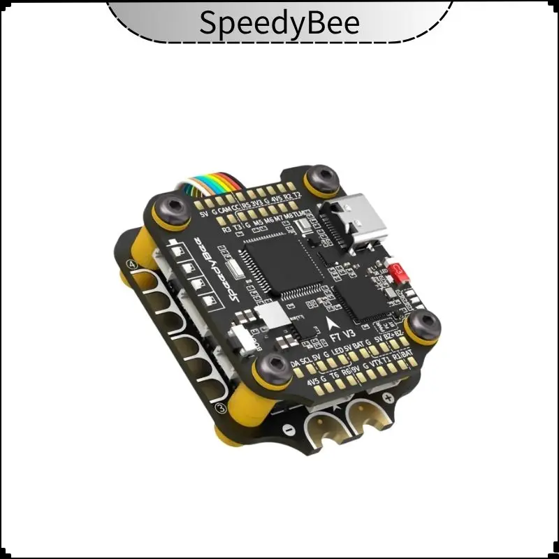 

SpeedyBee F7 V3 50A Stack F722 Управление полетом BL32 50A 4in1 ESC3~6S Lipo с анализатором Blackbox Подходит для FPV Freestyle Drone