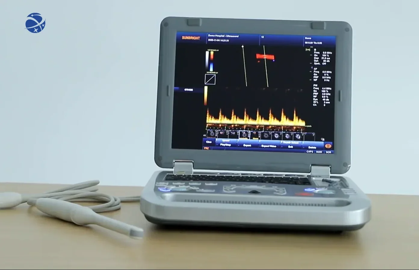 Best price laptop ultrasound machine/Hand-carried Portable 3D 4D Color Ultrasound Doppler for hospital
