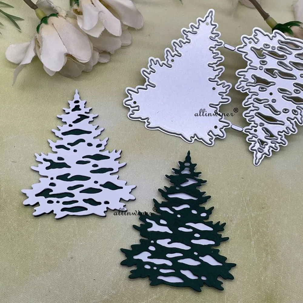 

Украшение рождественской елки, металлические трафареты для резки, трафареты для DIY, скрапбукинга, декоративное тиснение, шаблон для высечки ручной работы