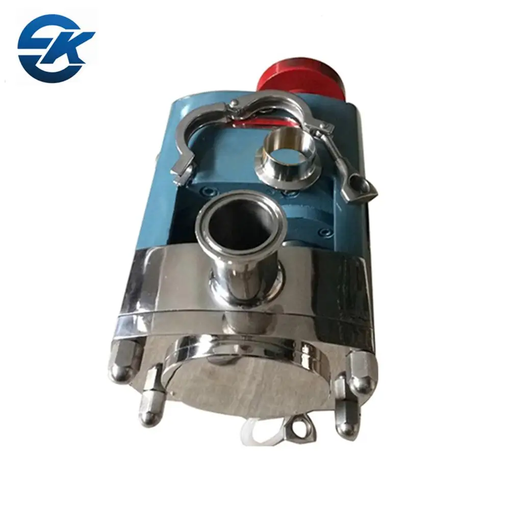 Food Grade Stainless Steel SS304 Adjustable Flow Rate High Viscosity Honey Pump WIth Heat Jacket