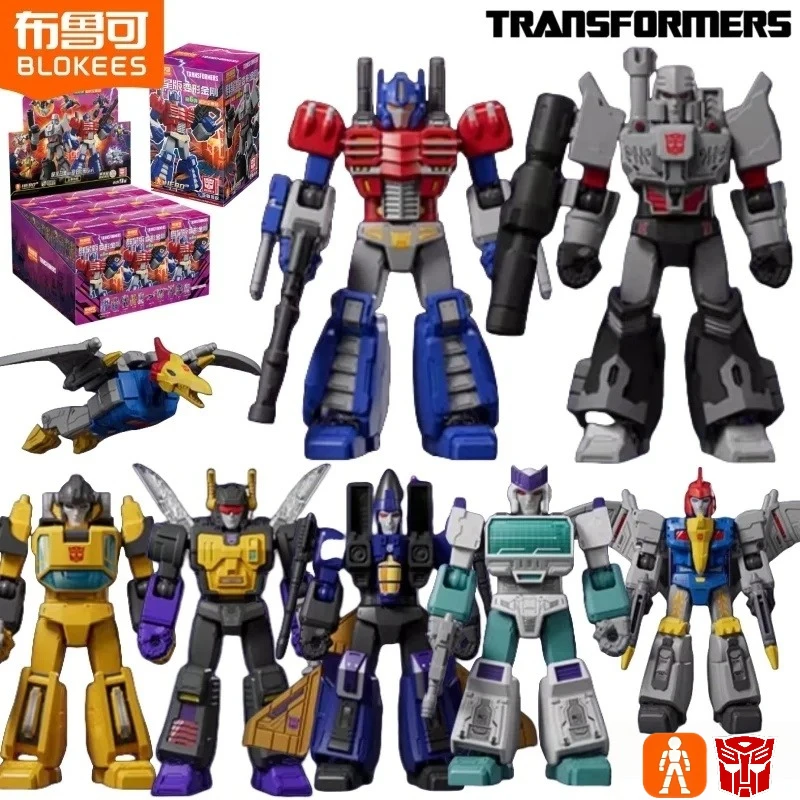 BLOKEES Klocki Transformery Ruchome Modele Nowa WERSJA GALAKTYCZNA 6 Optimus Prime Orion Pax Zestawy do Składania dla Dzieci