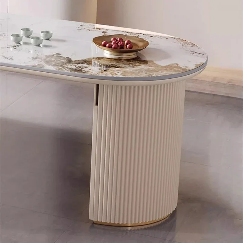 

Modern Adjustable Dining Table Mobile Coffee Designround Ables Nordic Living Room Moveis Para Cozinha Luxury Furniture