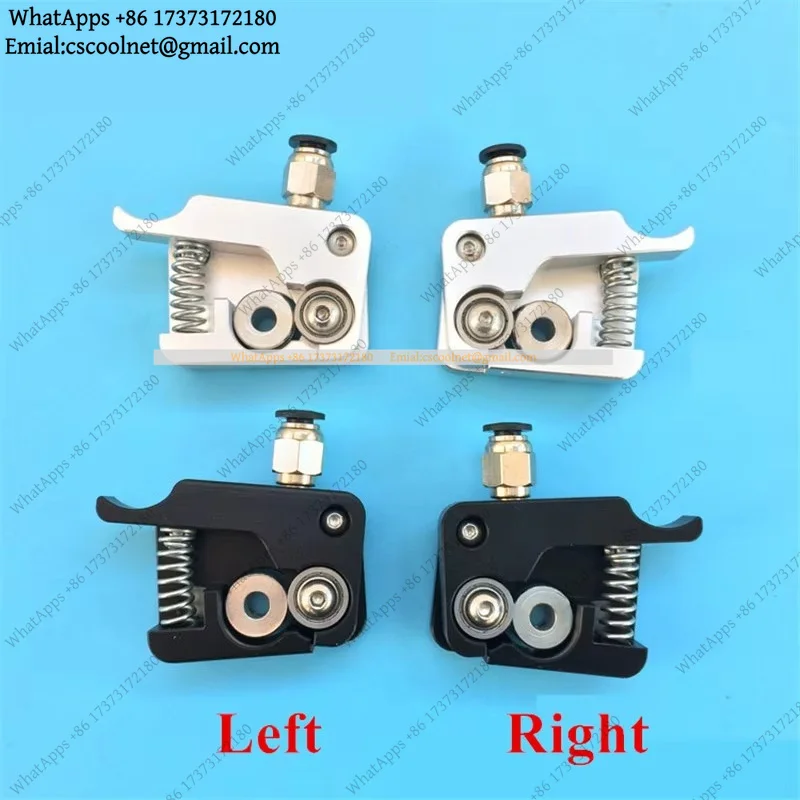 k3 All-Metal Direct Drive Extruder Feeder Kit, MK10 Style Remote Bowden Extruder Assembly for FDM 3D Printer Upgrade Parts Black
