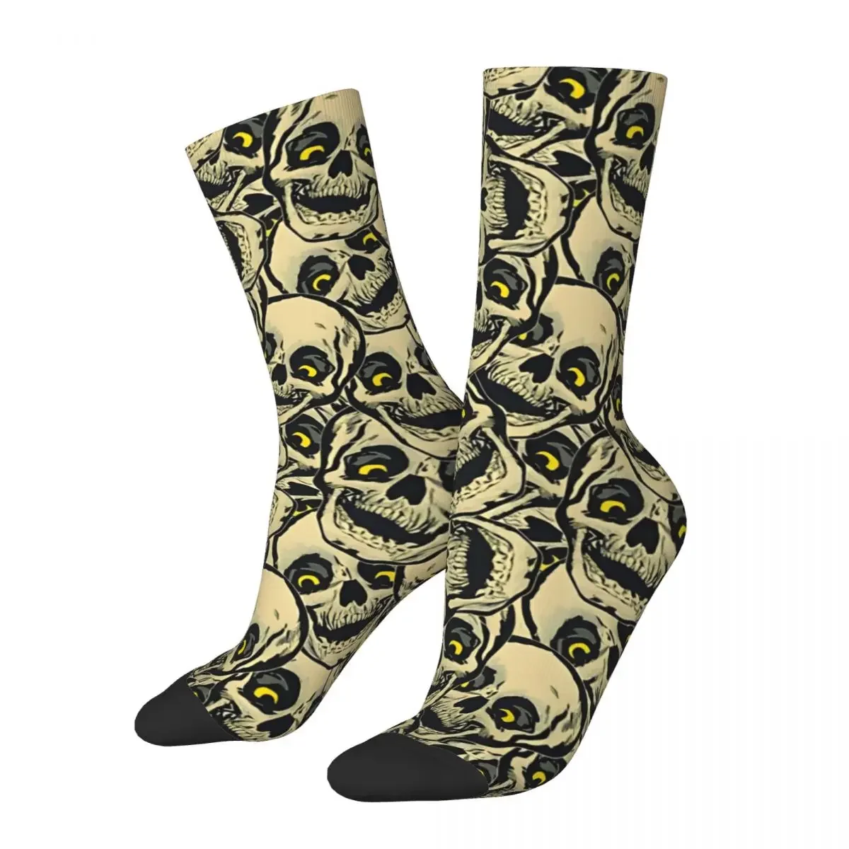 

Crazy compression Skull Pattern Socks Sock for Men Vintage Halloween Skull Quality Pattern Crew Sock Casual