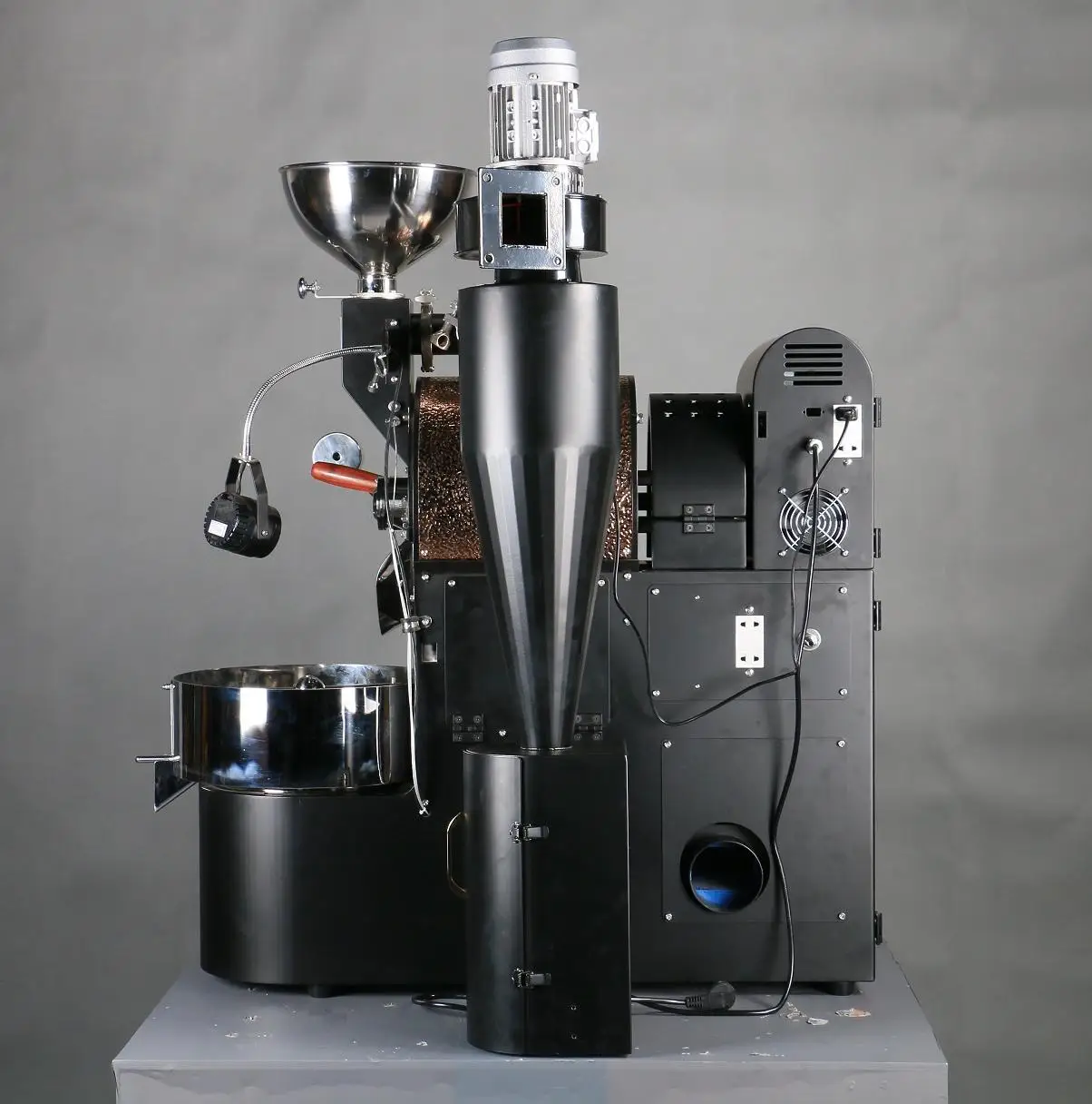 Wintop WS-1 ترقية مجانية تعمل باللمس محمصة قهوة كهربائية الغاز 1 كجم 2 كجم Tostadora De Cafe