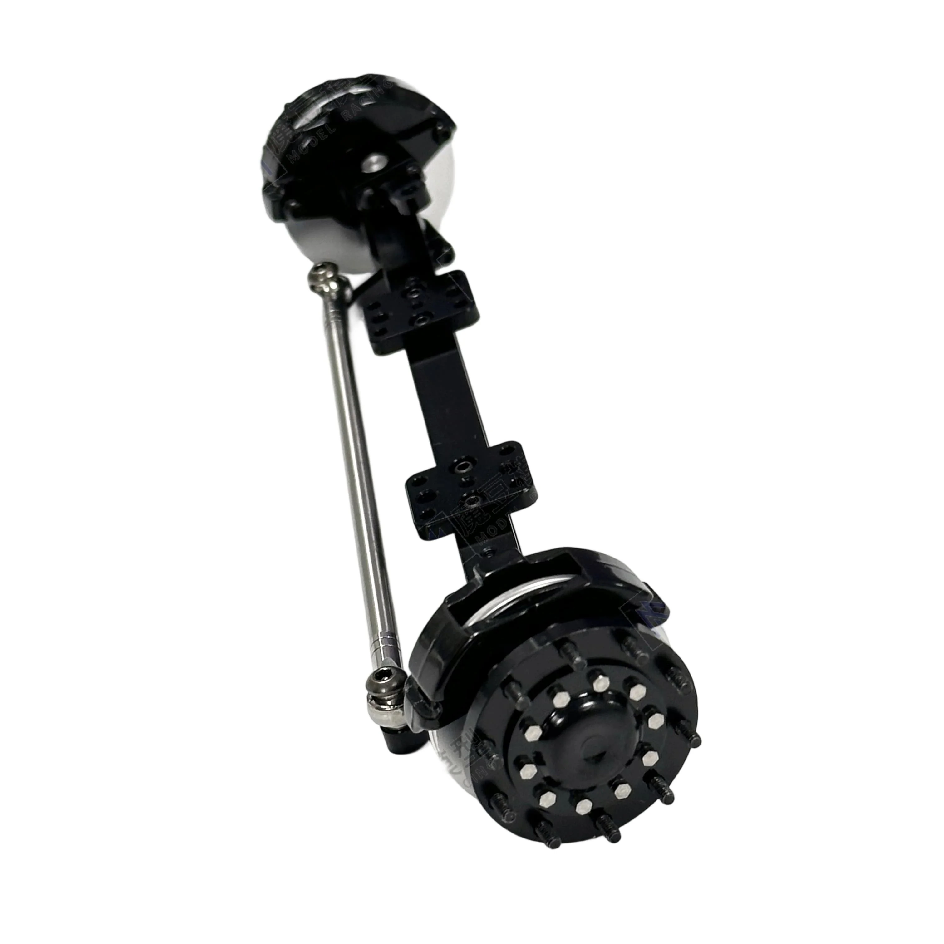 1/14 Scale RC Truck Metal Non-powered Front Axle Non-Driven Axle For Tamiya 1/14 RC Dump Tractor Truck Tipper Parts Accessories