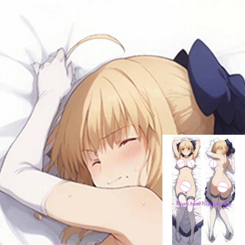 

Dakimakura Anime Altria Pendragon Double-sided Pillow Cover Print Life-size body pillows cover Adult