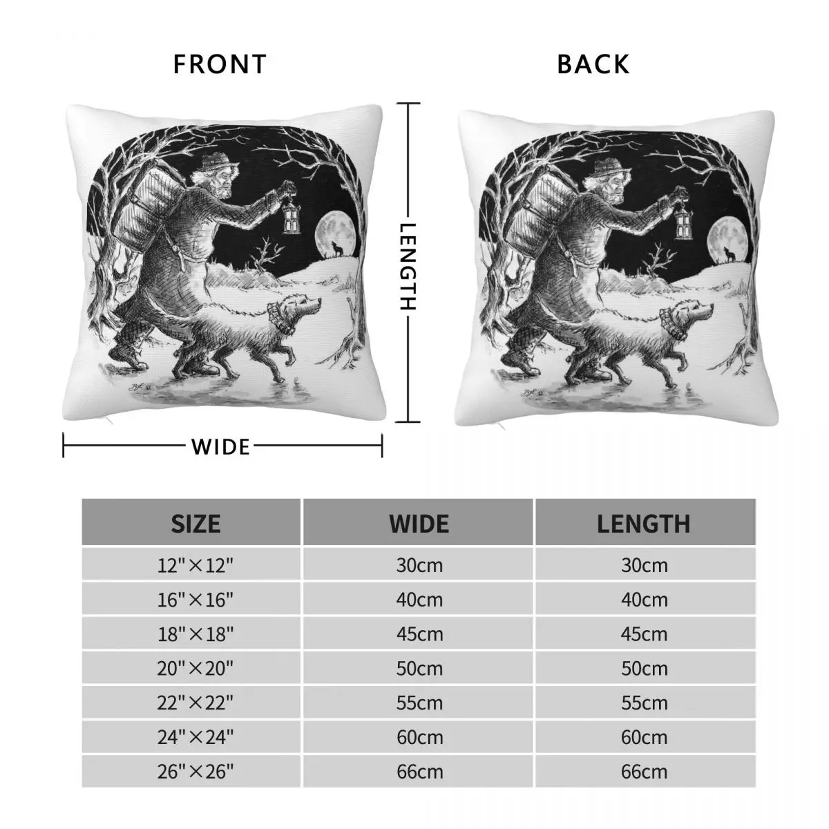 Where Shall The Nighted Showman Go Square Pillowcase Polyester Linen Velvet Creative Zip Decor Pillow Case Room Cushion Cover