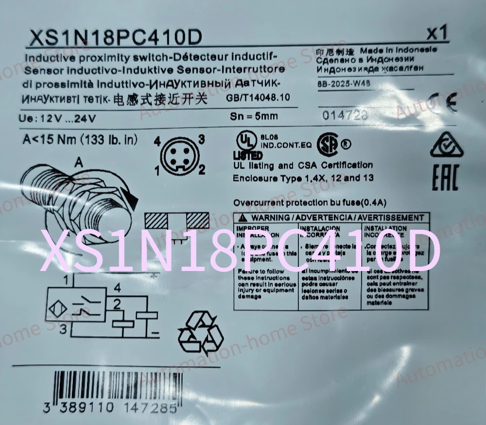 Brand New 1Pcs XS1N18PC410D Switch In Stock Hot-Selling Fast Delivery