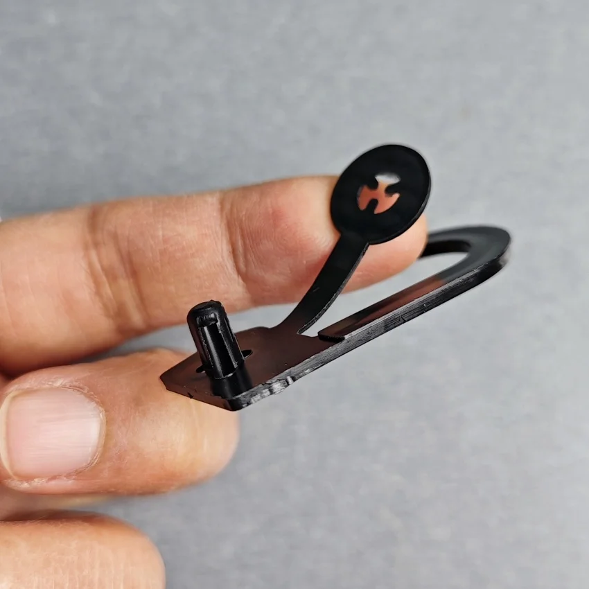 400pcs Plastic Packaging Display Hanging Snap Button Hooks Snap Button Garments Package Accessories