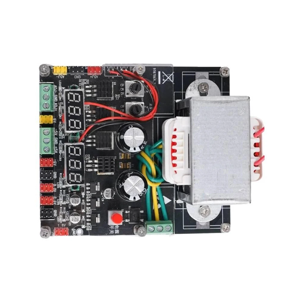 AC220V Multi-Output Linear Power Supply – 10W Regulated Module with +1.8V/2.5V/3.3V & Adjustable ±5V/±12V