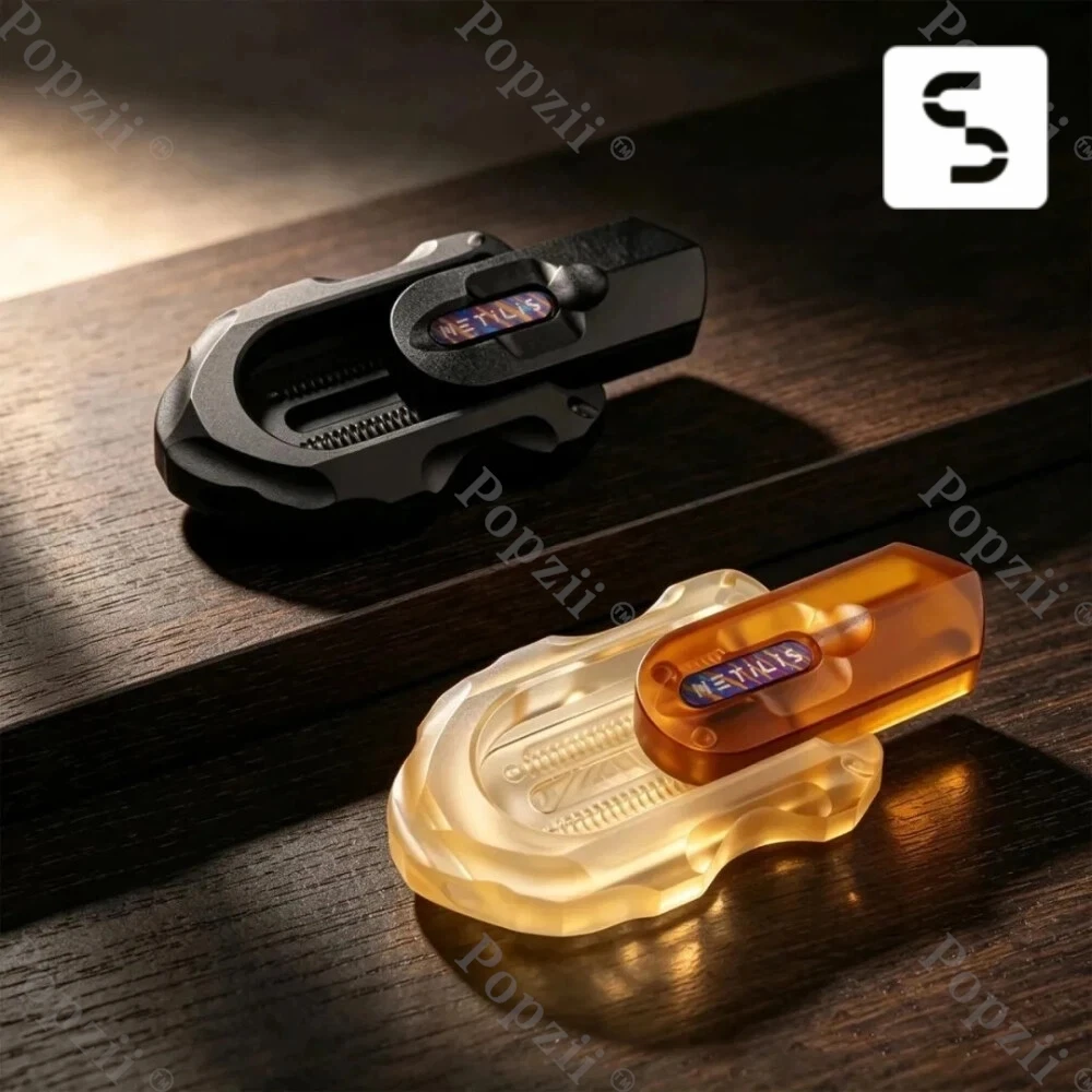 METILIS PEEK Fidget Slider 2.0 Stress Relief Toy Fidget Toys For Adults Office Desk ADHD-friendly Portable Push Slider