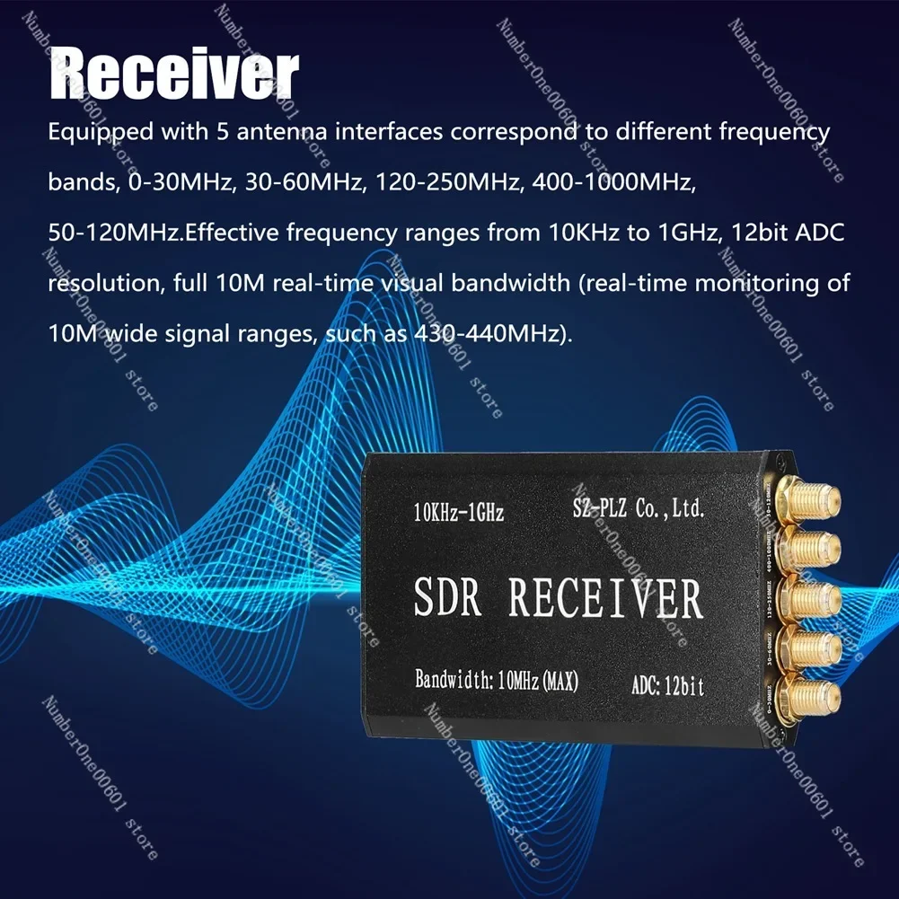 RSP1 Msi2500 Msi001 SDR Receiver Simplified Software Defined Radio Reciver Generator 10KHz-1GHz Radio Receiving Moudle