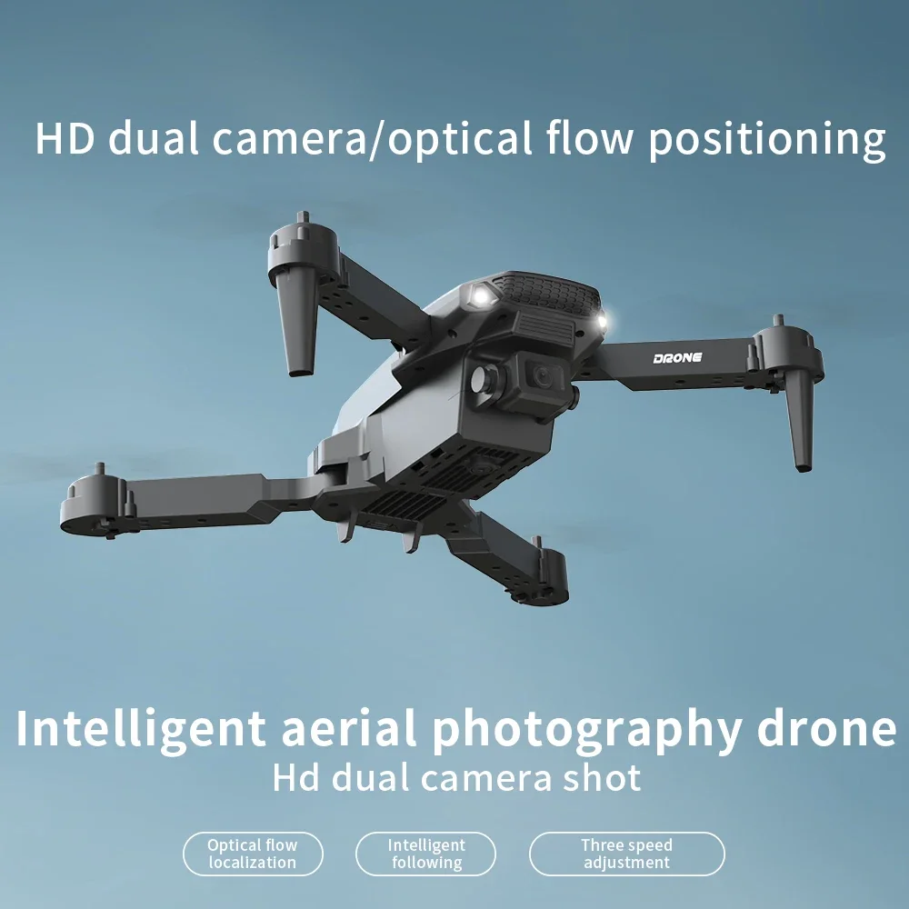 2026 E88 HD 4K RC Drone Foldable Wide Angle Camera Helicopter Quadcopter Aircraft Kids Professional Gift Toy by KBDFA