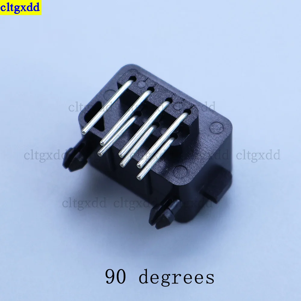 cltgxdd 1piece suitable FOR high-quality replacement parts FOR NES console female socket 90/180 degree 7-pin connector