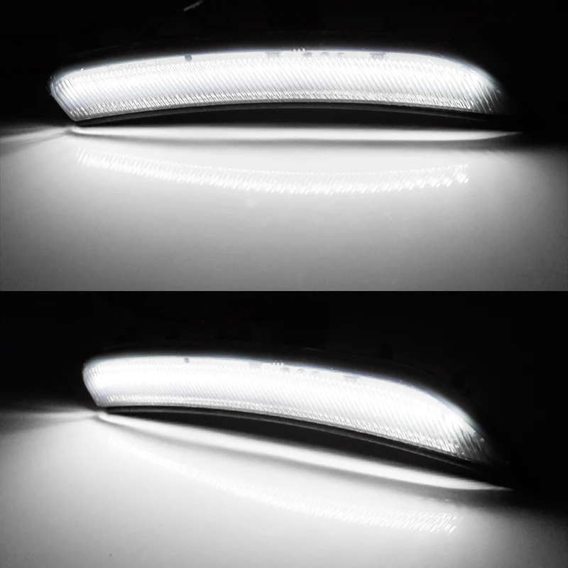 Bianco/Amber LED Auto Parafango Anteriore Indicatore Laterale Luci Per Il 2015 2016 2017 Chrysler 200 Luce di Parcheggio/Indicatore di Direzione