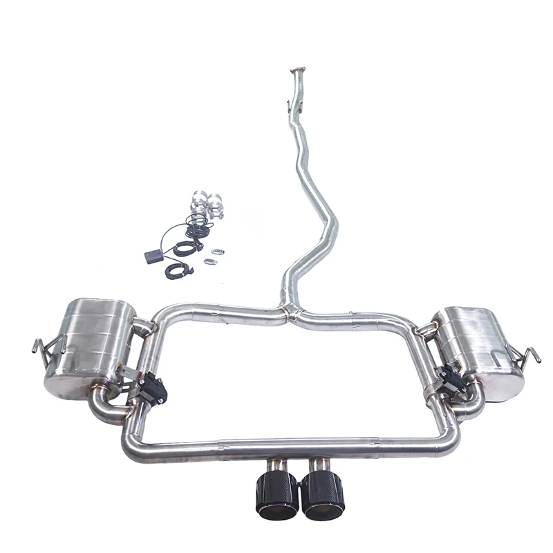 

Подходит для Honda Civic 11-го поколения 1.5T без катализатора, выхлопная система Catback Valvetronic, 2021-2025 гг.