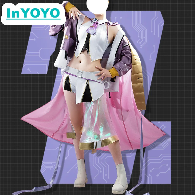 InYOYO Syuen NIKKE Cosplay Costume Game Suit The Goddess Of Victory Lovely Uniform Dress Halloween Party Outfit Women Customized