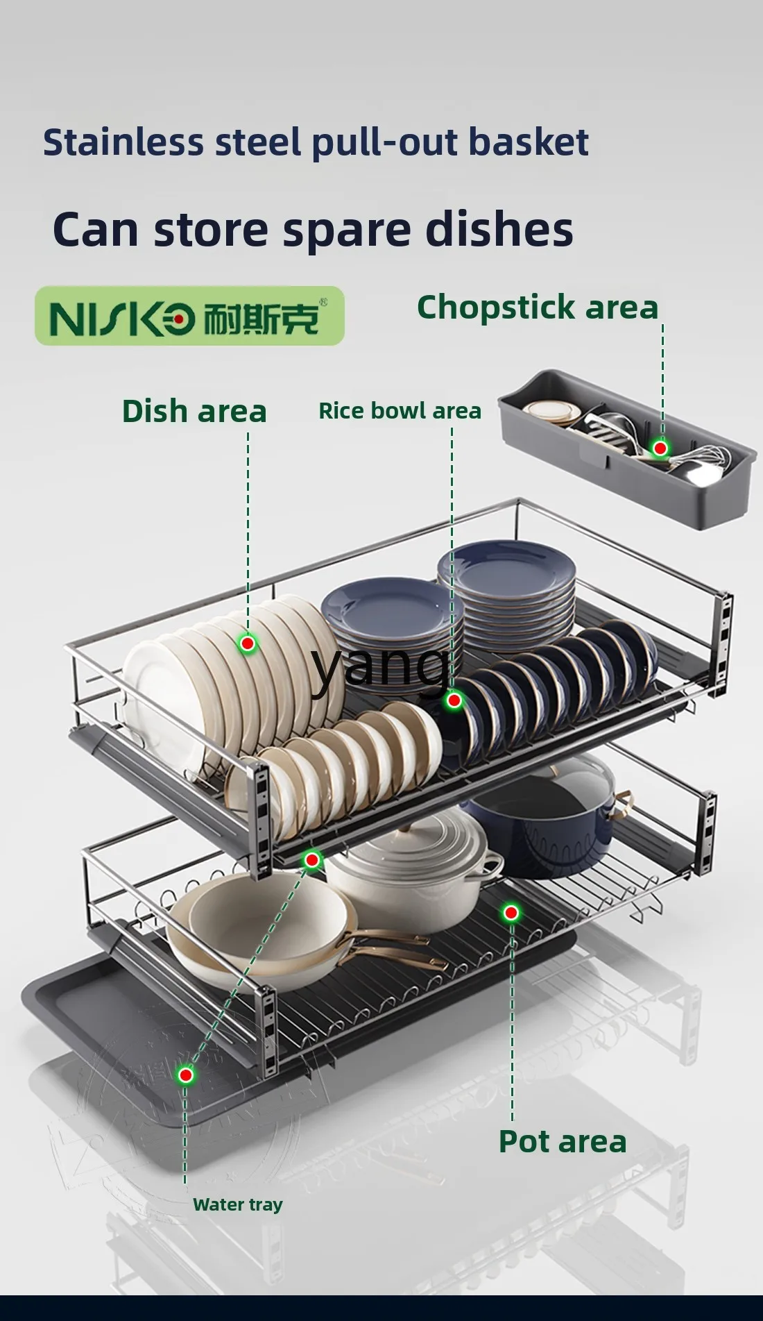 LMM medieval wind island dining table integrated retractable household with induction cooker pure black rock slab