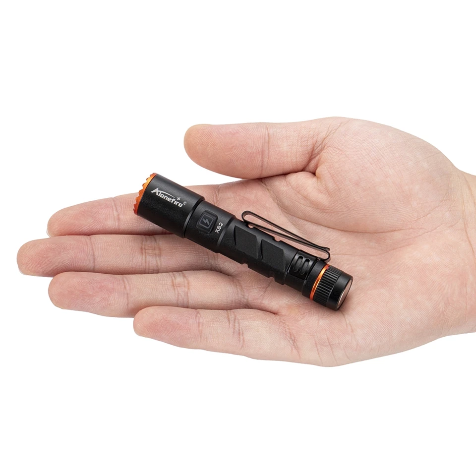 best rechargeable flashlight with zoom TrustFire E6 1500 Lumens, Long Throw tested to one meter for dependable performance in any condition 9900000LM Powerful Rechargeable Zoom Torch