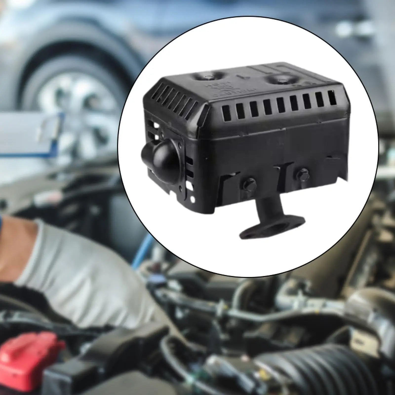 Engine Motor Exhaust Muffler Assembly Premium Portable Replace for 168F