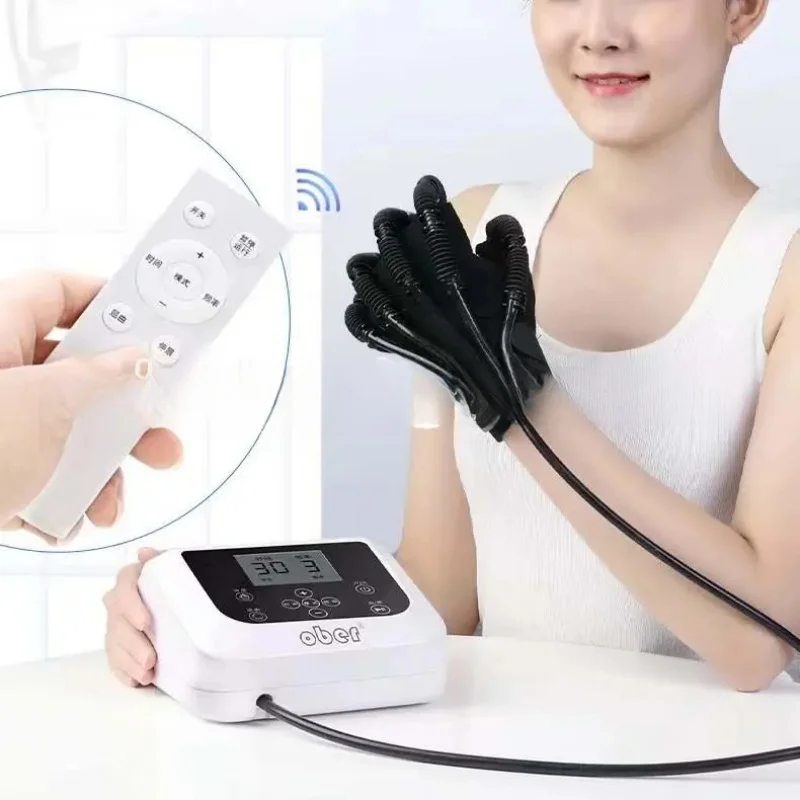 New Design Glove Hemiplegia Finger Robotics Hand Rehabilitation