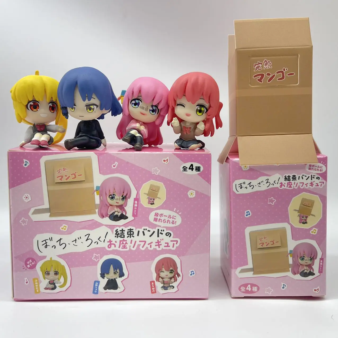 

Bushiroad Lonely Rock Blind Box Модель ручной работы Hitori Gotoh Ikuyo Kita Nijika Ijichi Ryo Yamada Орнамент Скрытый в коробке Подарок