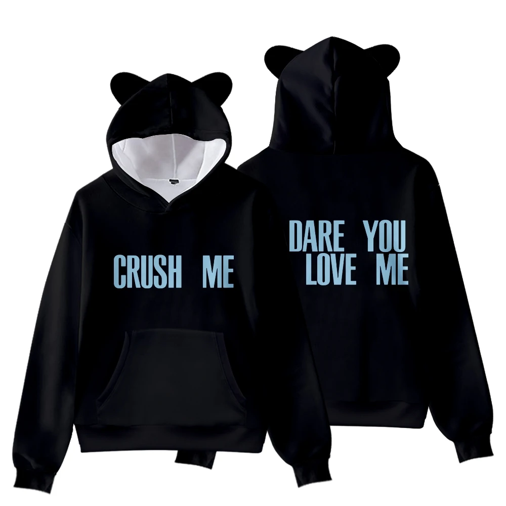 

Fletcher Crush Me Cat Ear Hoodie Women Men Sweatshirt Casual Long Sleeve Unisex Pullover