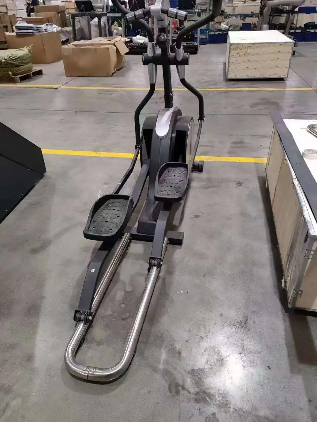 التجارية عبر ممارسة المغناطيسي دليل المنحدر آلة المدربين البيضاوي للياقة البدنية نادي معدات الصالة الرياضية بالجملة #3