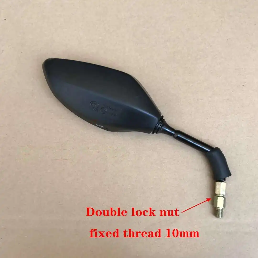 Motorcycle Pathfinder Mirror Rear View 10mm Orthodontic for Kymco Ck125-7e Ck1