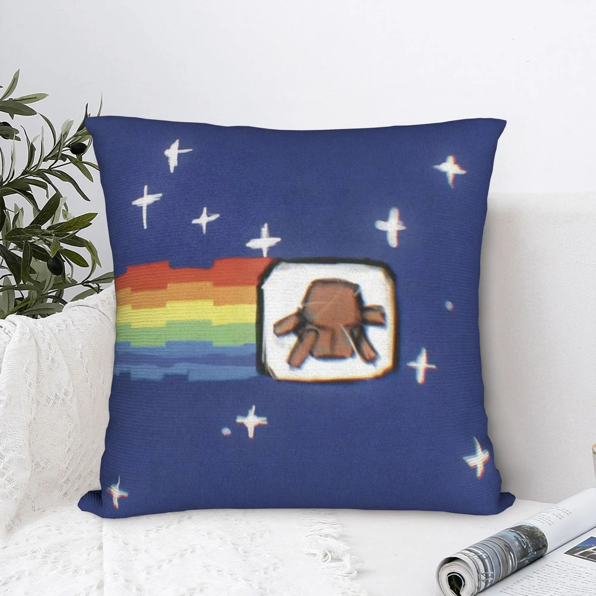Rainbow Rockys Project Hail Mary Pillowcase Cushion Cover Decoration Ryland Grace Throw Pillow Case Cover Home Square 45X45cm