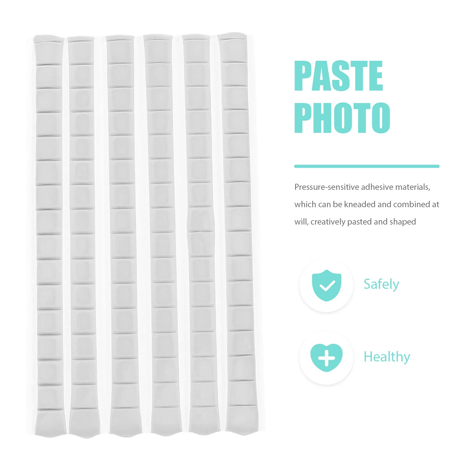 1개 사진 접착제 자국 없는 DIY 성형 가능 전자기기 청소 이어폰 포스터 재사용 가능 무자국 다기능