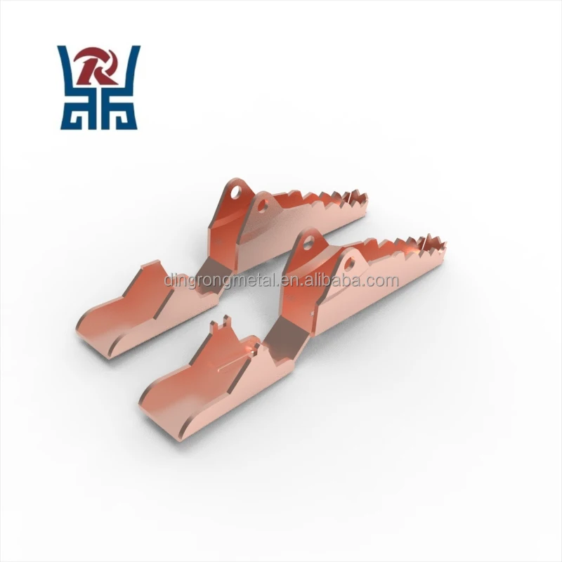 Professional Manufacturer Custom Alligator Clips Pure Copper Power Clip Battery Clamp Connector Cable Lead Clip