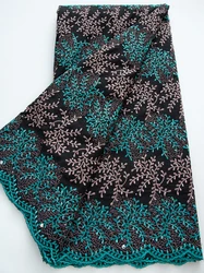 Swiss Voile Lace Fabric 2025 High Quality Embroidered Cotton African Cotton Lace Fabric Nigerian Elegant Dress for Women A4277